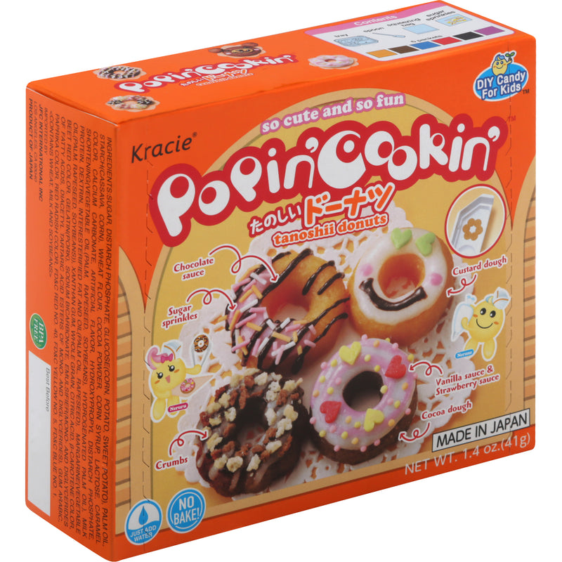 Popin' Cookin' Tanoshii Donuts DIY Candy, 41 g
