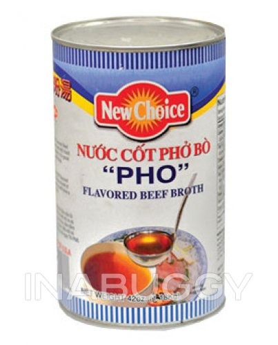 New Choice Pho Flavored Beef Broth, 1.19 kg