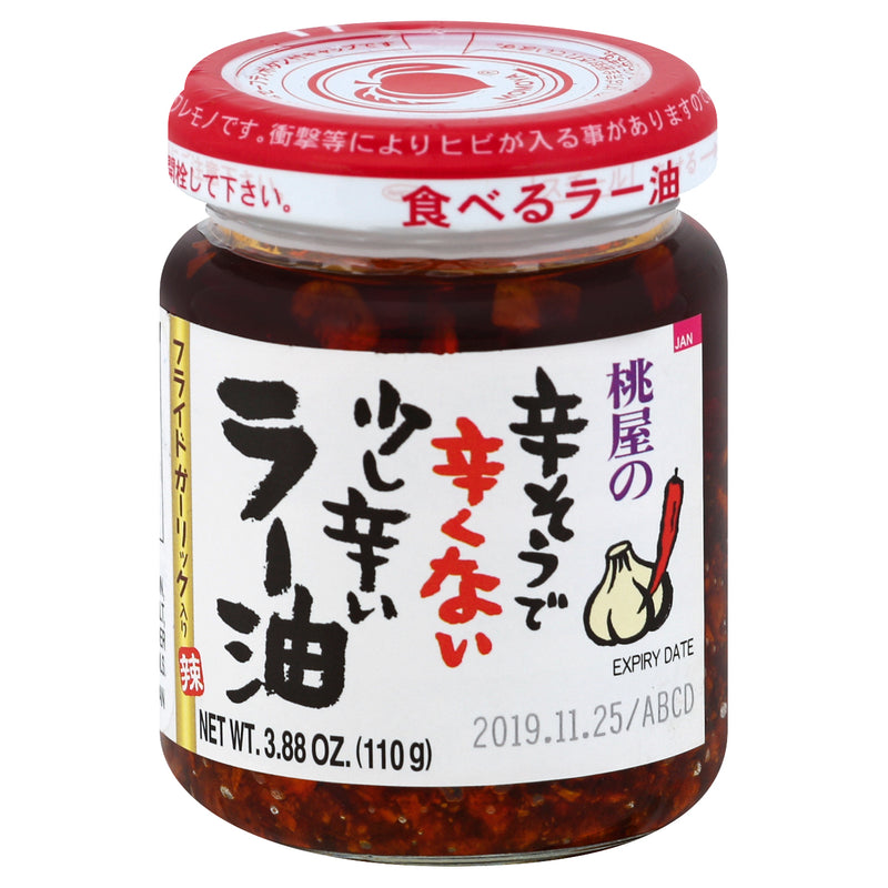 Momoya with Red Pepper and Garlic Seasoned Oil, 110 g