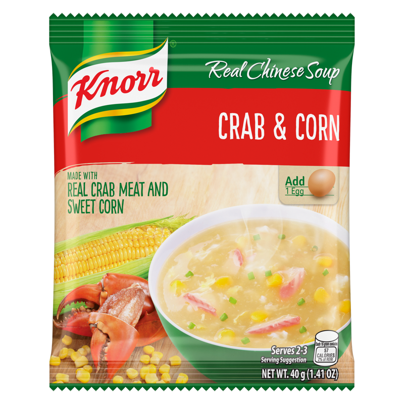 Knorr Crab & Corn Real Chinese Soup, 40 g