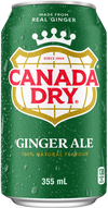 Canada Dry Ginger Ale, 355 mL