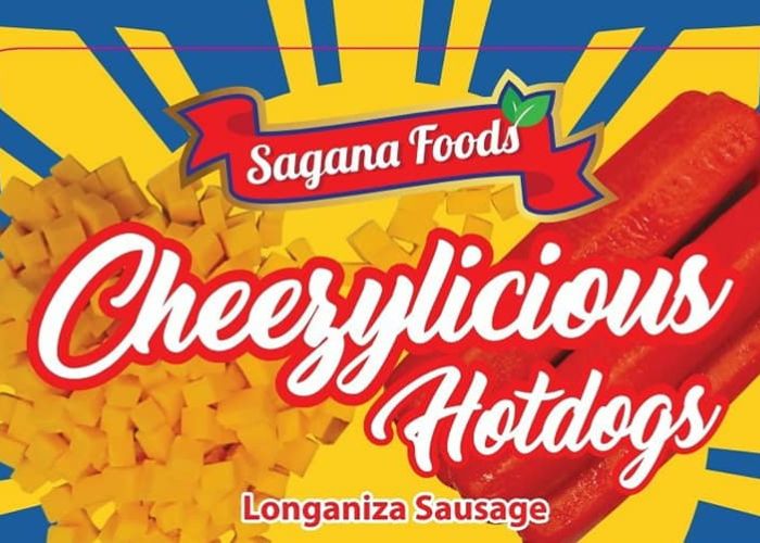 Sagana Foods Cheezylicious Sausage Hot Dogs, 375 g