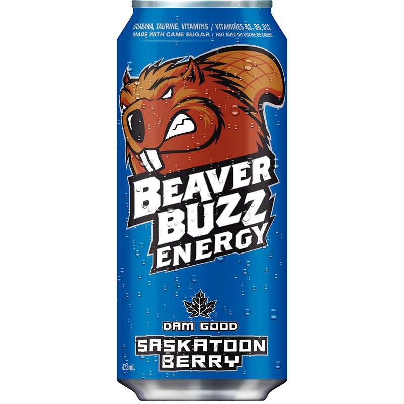 Beaver Buzz Saskatoon Berry, 473 mL