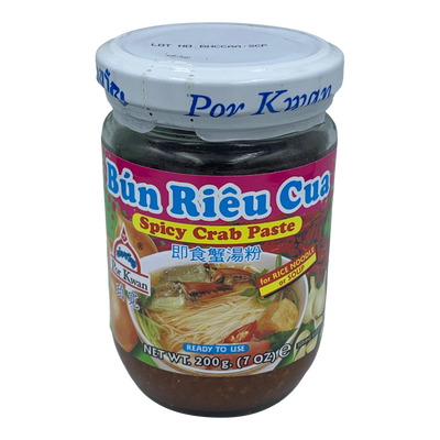 Por Kwan Spicy Crab Paste, 200 g