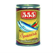 555 SARDINES SPANISH STYLE 155 155 g
