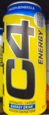 C4 Frozen Bombsicle Zero Sugar Energy Drink, 473 mL