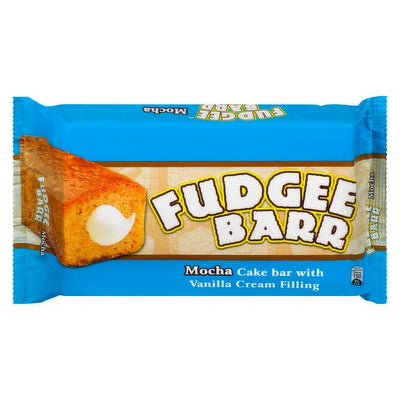 Fudgee Barr Mocha Cake Bar With Vanilla Cream Filling, 1 ct