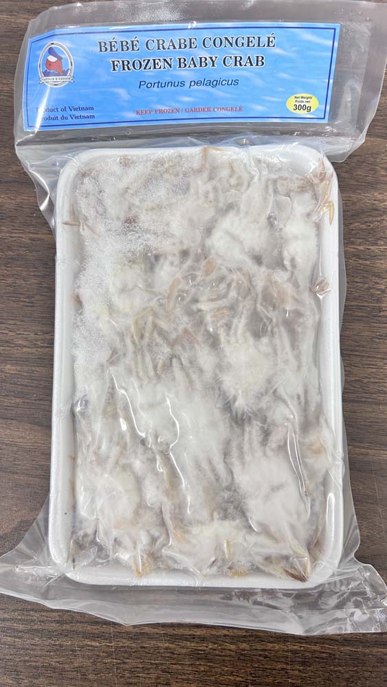 Frozen Baby Crab, 300 g