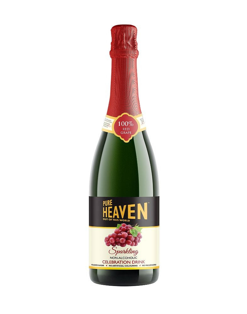 Pure Heaven Out Of This World Sparkling Non-Alcoholic Red Grape Celebration Drink, 1 ct