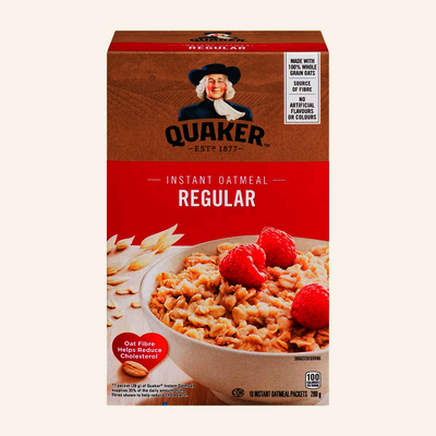 Quaker Regular Instant Oatmeal, 10 ct