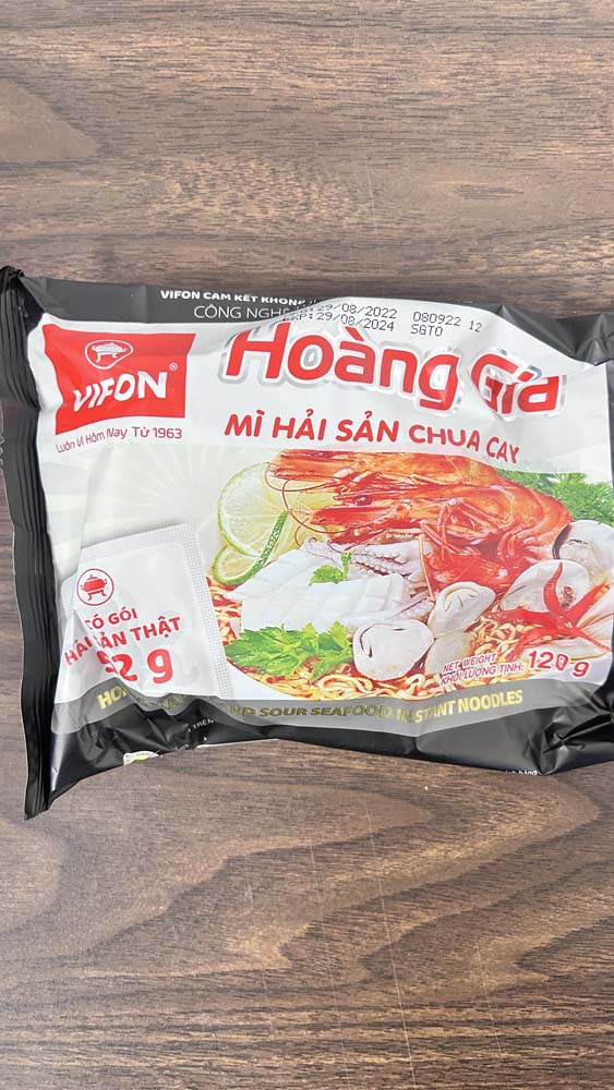 Hoang Gia Seafood Instant Noodle, 52 g