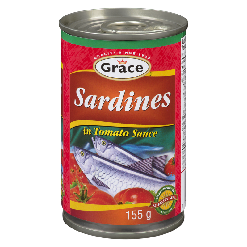 Grace Sardines In Tomato Sauce, 155 g