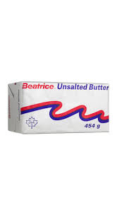 Beatrice Unsalted Butter, 454 g