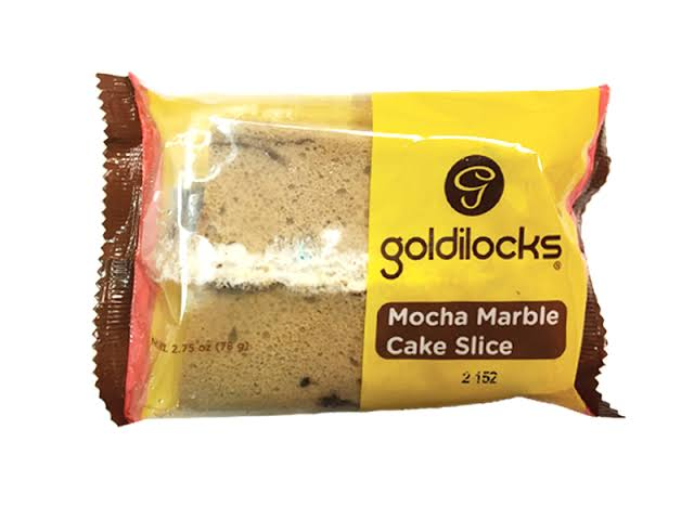 Goldielocks Mocha Marble Cake Slice, 1 ct