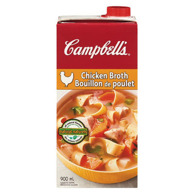 Campbell's Chicken Broth, 900 mL
