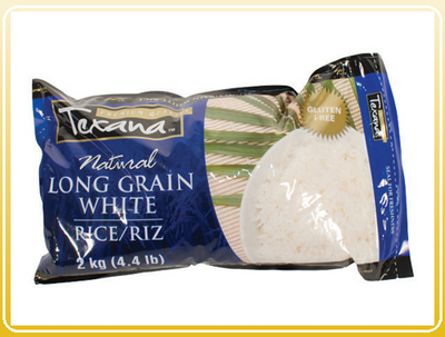 Texana Natural Long Grain White Rice, 2 kg