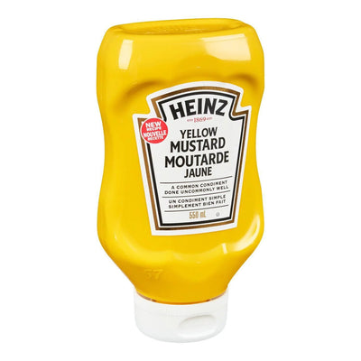 Heinz Yellow Mustard, 550 mL