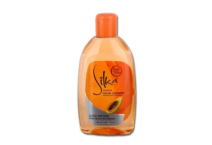 Silka Papaya Facial Cleanser, 1 ct