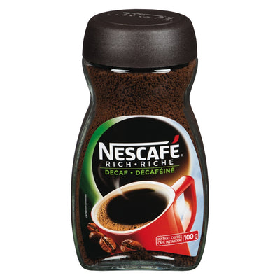 Nescafe Rich Decaf Instant Coffee, 100 g