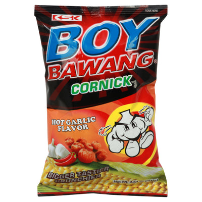 Ksk Boy Bawang Hot Garlic CornNick, 100 g