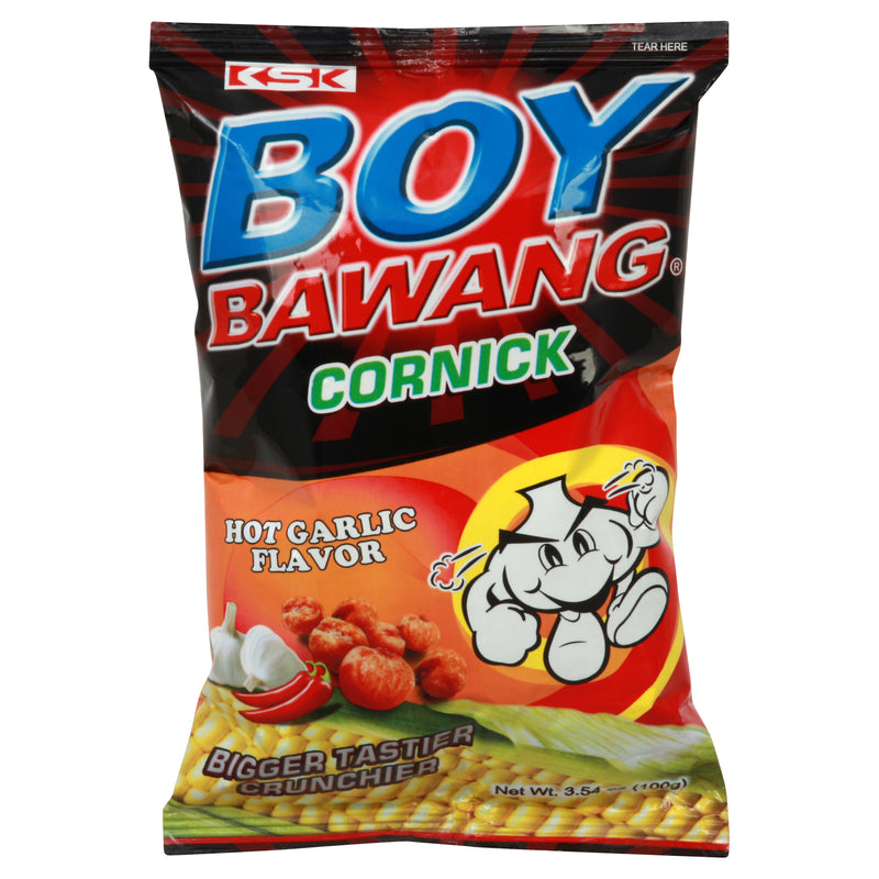 Ksk Boy Bawang Hot Garlic CornNick, 100 g