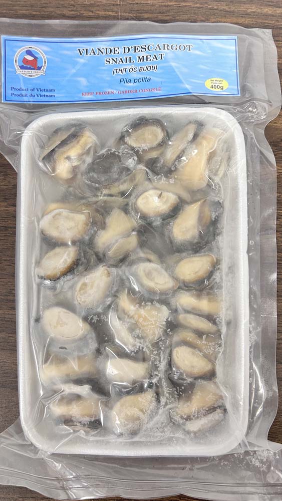 Captain's Choice Snail Meat, 400 g