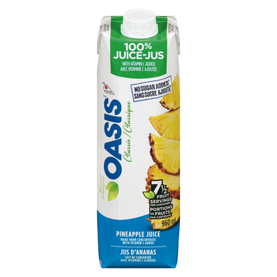 Oasis Pineapple Juice, 960 mL