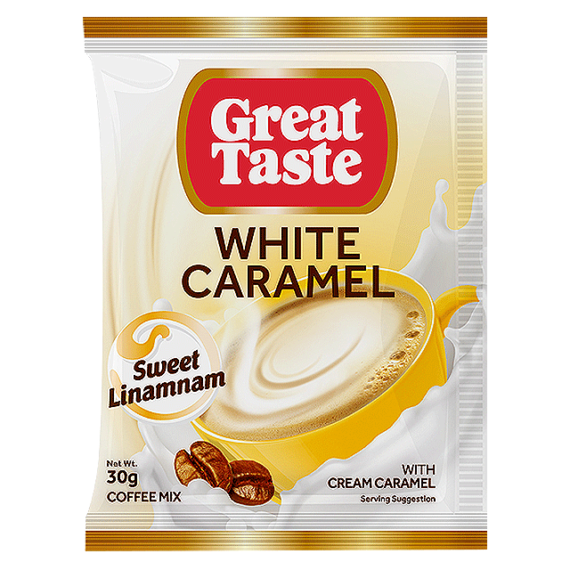 Great Taste White Caramel Coffee Mix, 30 g
