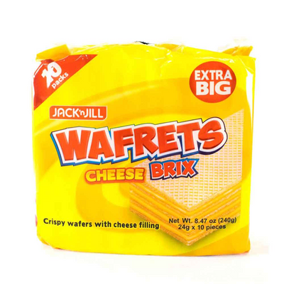 Jack 'n Jill Wafrets Cheese Brix, 240 g