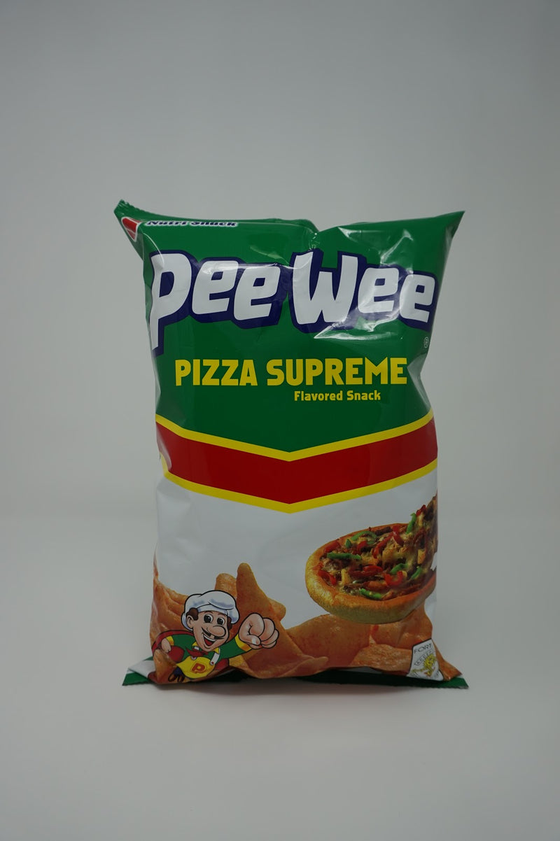 Pee Wee Pizza Supreme Flavored Snack, 95 g