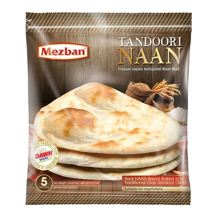 Mezban Tandoori Naan, 425 g, 5 ct