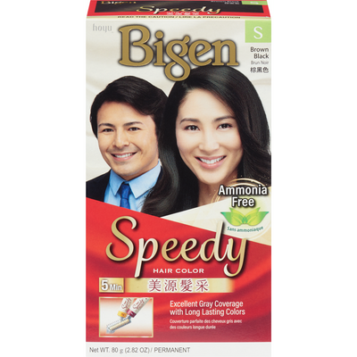Bigen Speedy Black Brown Hair Color, 1 ct