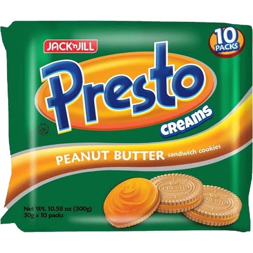 Jack 'n Jill Peanut Butter Sandwich Cookies, 300 g