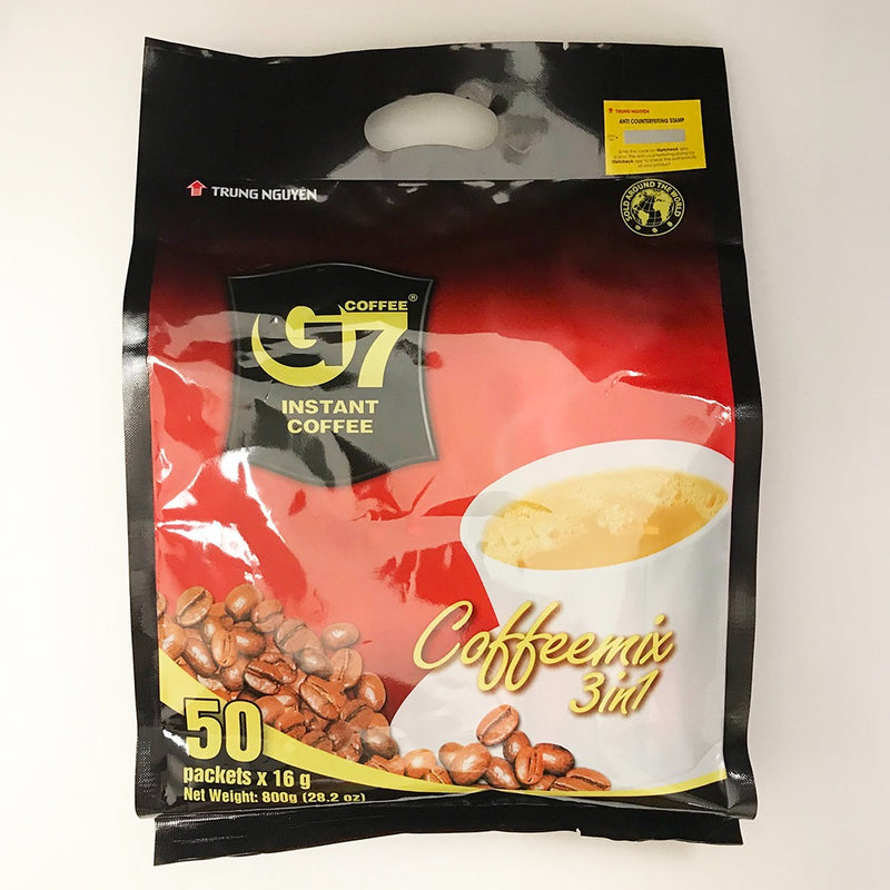 G7 Instant Coffee Mix 3 In 1, 50 ct, 800 g