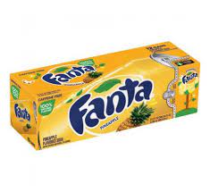 FANTA PINEAPPLE 12'S 1 ea