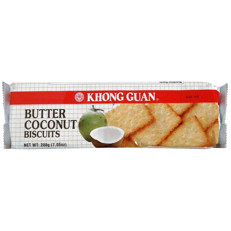 Khong Guan Butter Coconut Biscuits, 200 g