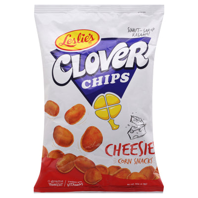 Leslie's Cheesier Chips Corn Snacks, 145 g