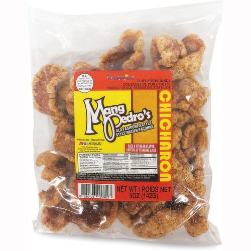 Mang Pedro's Salt & Vinegar Chicharones, 142 g