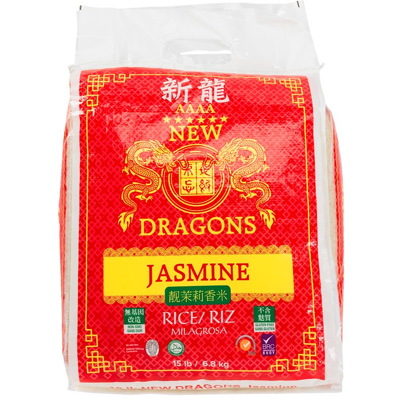 New Dragons Jasmine Rice, 6.80 kg