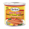 Grace Hot And Spicy Chicken Vienna Sausages In Chicken Broth, 113 g