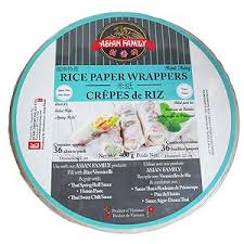 ASIAN FAMILY RICE PAPER 22CM 400 g