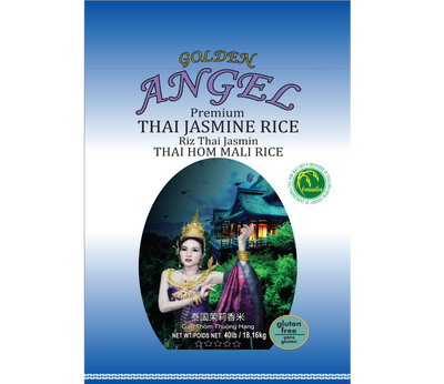 Golden Angel Premium Thai Jasmine Rice, 18.14 kg