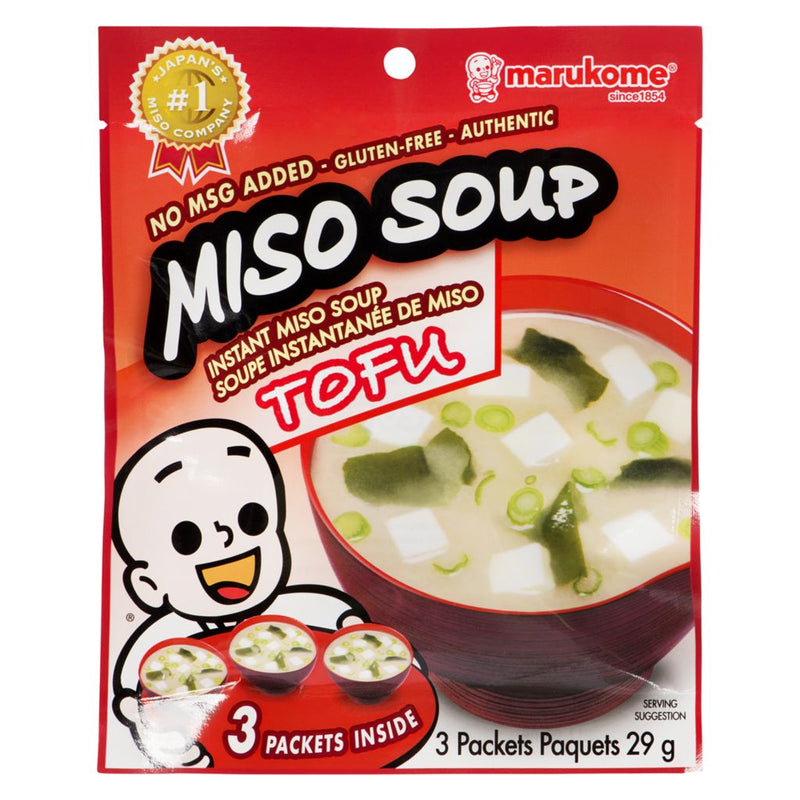 Marukome Tofu Miso Soup, 3 ct