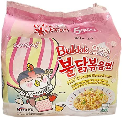BULDAK CREAM CARBONARA 5PKS 5 pkg