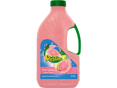 Sherbon Pink Guava Juice Drink, 2 l