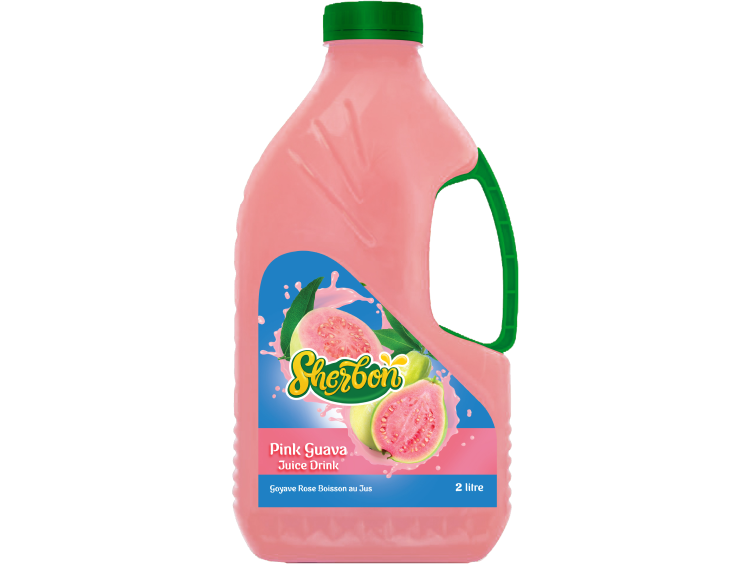 Sherbon Pink Guava Juice Drink, 2 l