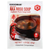 Kikkoman Instant Soybean Paste (Red) Aka Miso Soup, 3 packets
