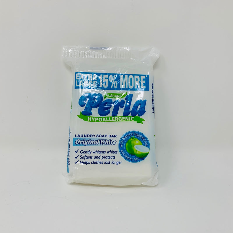 Perla White Laundry Soap Bar, 110 g