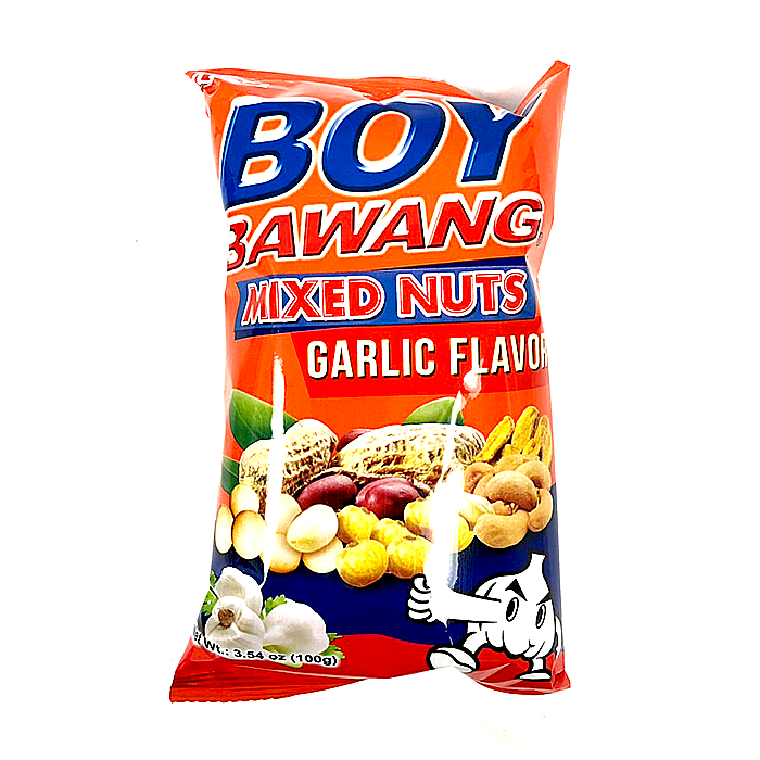 Boy Bawang Garlic Flavor Mixed Nuts, 100 g