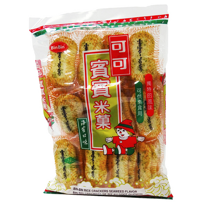 Bin Bin Seaweed Rice Cracker, 150 g